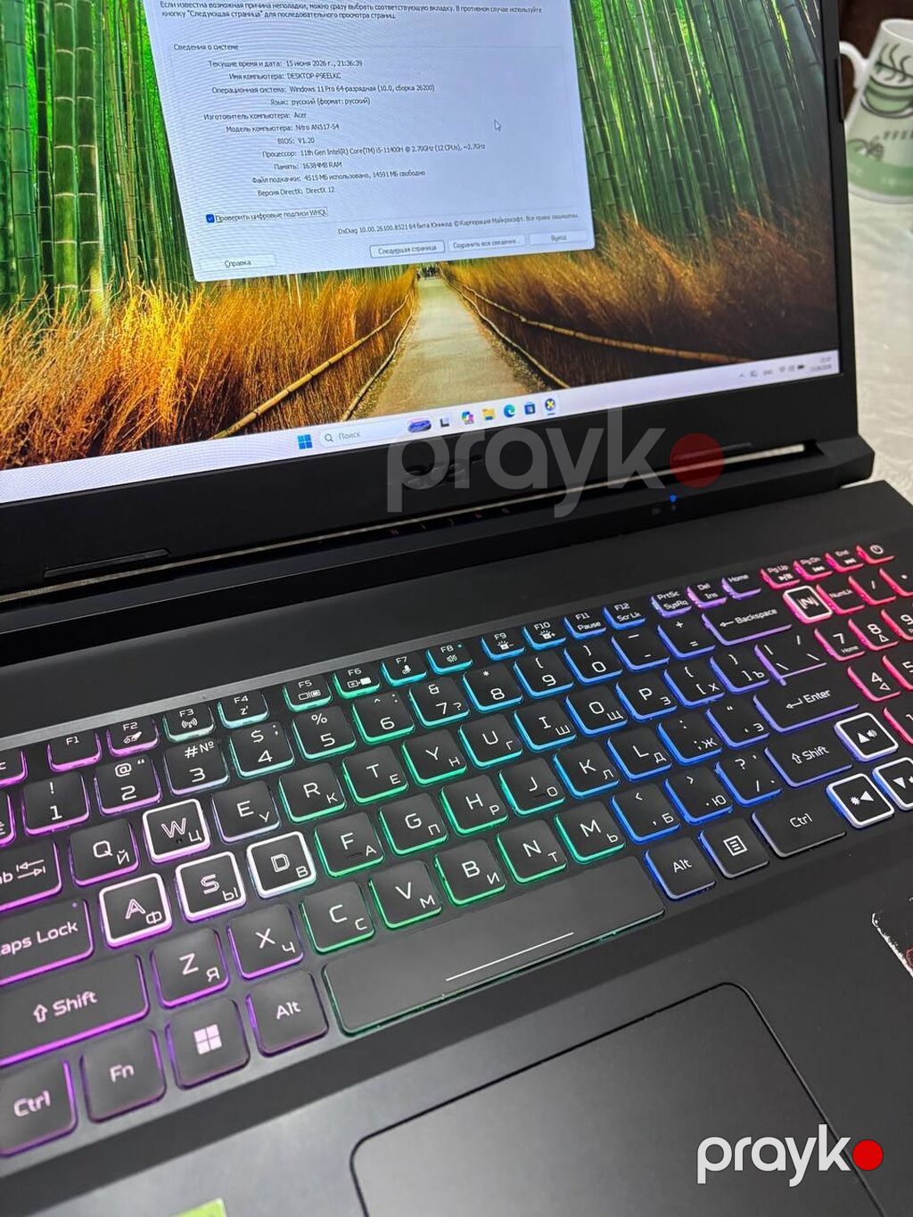 İşlənmiş Acer Nitro, 17.3 Intel Core i5, 512 GB, Ünvandan götürmə, Pulsuz çatdırılma, Ödənişli çatdırılma — Acer, Bakı (5)