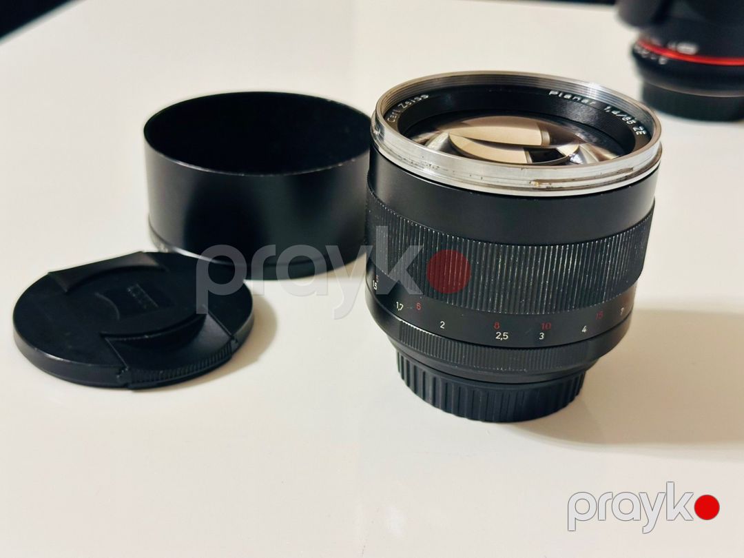 Carl Zeiss T* 85 mm 1.4 ZE — Foto və video texnikası, Bakı (10)