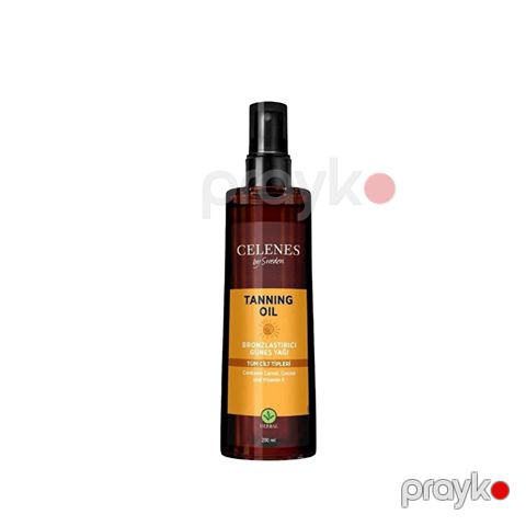 Qaralma üçün yağ Celenes By Sweden Herbal Bronz SPF4, 200 ml — Bakı