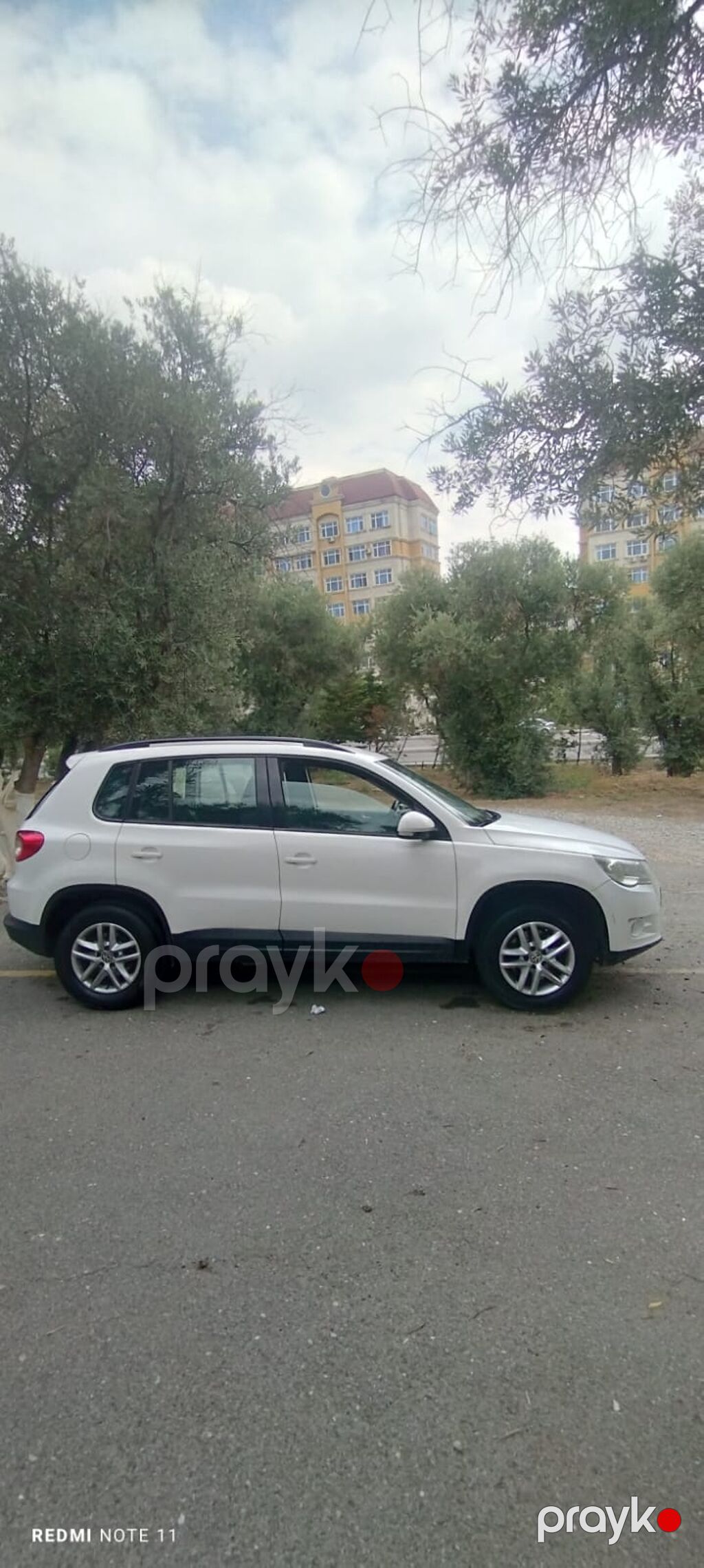 Volkswagen Tiguan, ağ rəngli, kompakt SUV. Xüsusiyyətlər: - Kuzov: 5 90-XM-038 — Avtomobillər, Mehdiabad (6)