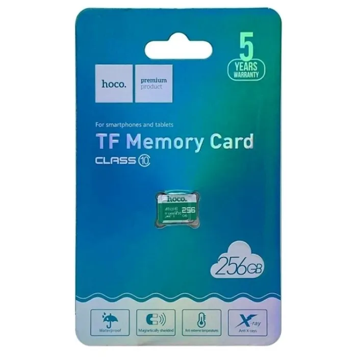 Hoco 256GB MicroSDXC U3 Class 10 Yaddaş Kartı — Bakı