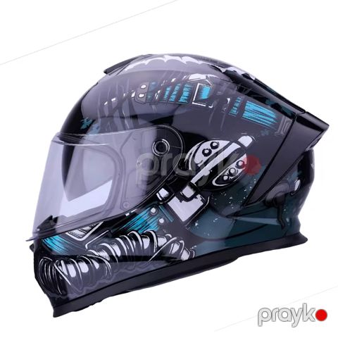 Motosiklet dəbilqəsi TZ Helmets Robot Gloss — Bakı