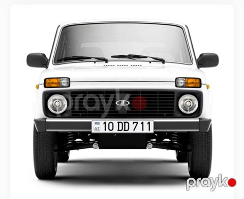 Avtomobil qeydiyyat nişanı - 10-DD-711 — Bakı