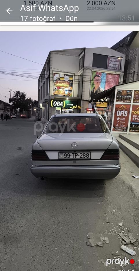 Mercedes-Benz sedan – gümüş rəng Texniki xüsusiyyətlər və təchizat — Bakı