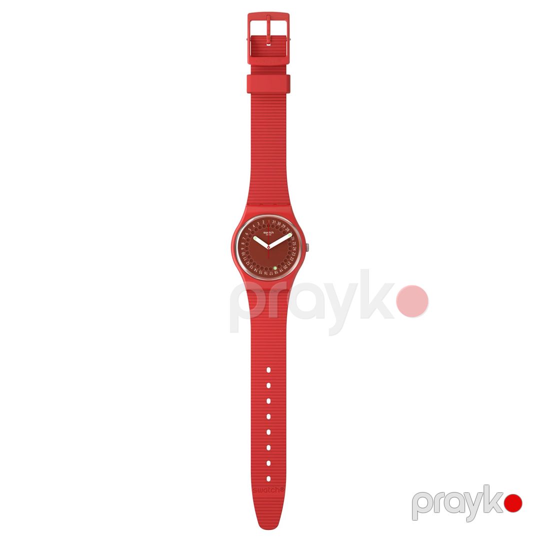 Qadın qol saatı Swatch Originals Gent SO28R400 Red — Mallar, Bakı (2)