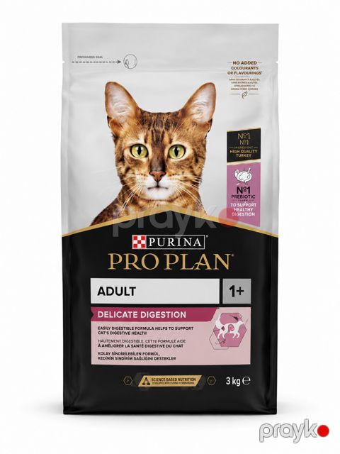 Quru yem pişik üçün Proplan, 3 kq, hind quşu — Bakı