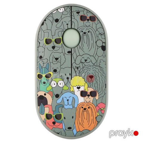 2E Mouse MF300 Pets:dogs Silent WL BT, Green (2E-MF300WPETSGN) — Pctech — Periferiya cihazları