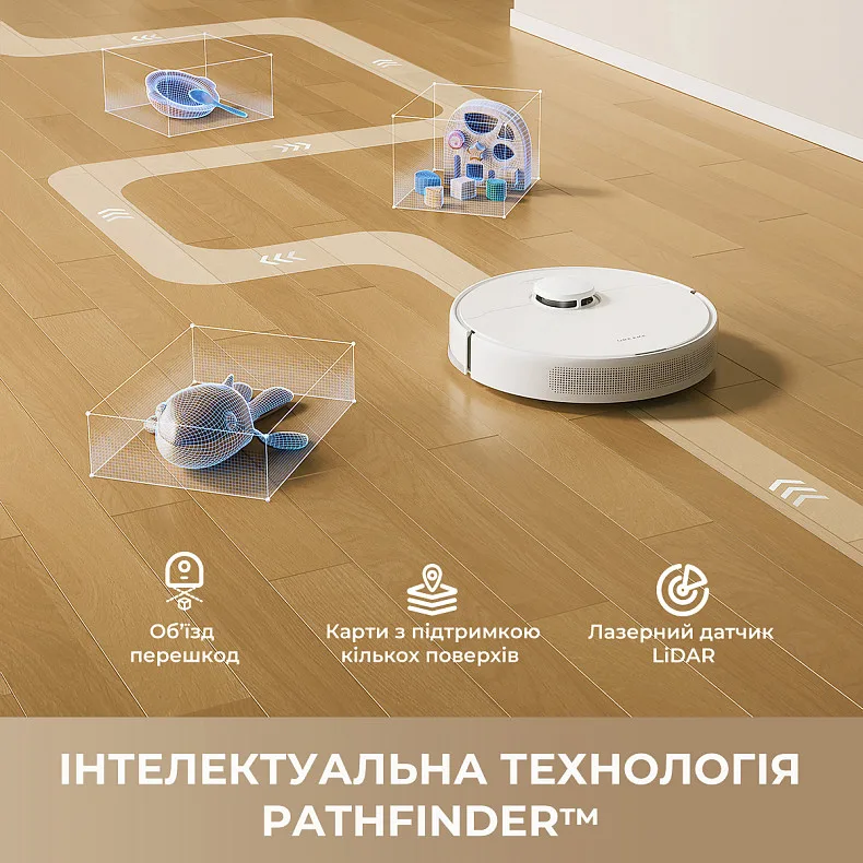 Robot tozsoran Dreame Robot Vacuum F10 White (RLF11SA) — Robot tozsoran, Bakı (3)