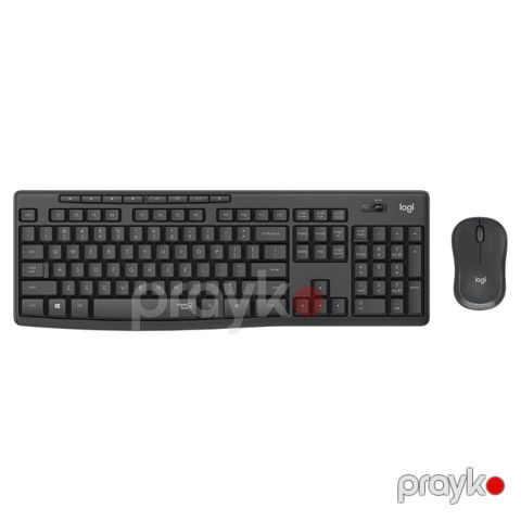 Logitech MK295 Silent Wireless Combo – Graphıte – RUS – 2.4GHZ – Intnl (920-009807) — Pctech — Computers & Laptops