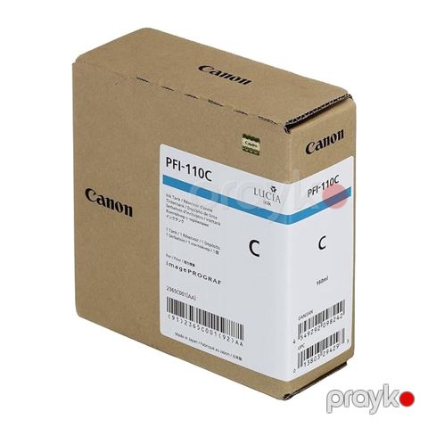 Canon Cartridge Pigment Ink Tank PFI-110 Cyan (2365C001) — Bakı