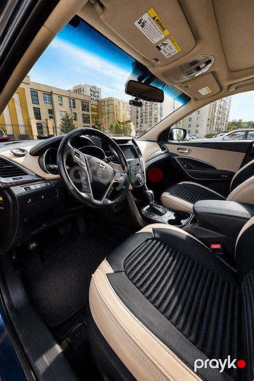 Hyundai Santa Fe, 2.0 L, 2017 il, 203 722 km — Avtomobillər, Bakı (10)