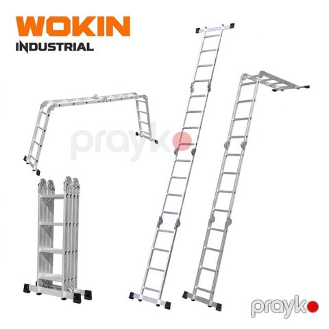 11165 Məhsulun adı: Çoxməqsədli qatlanan nərdivan Wokin W682645 — Bakı