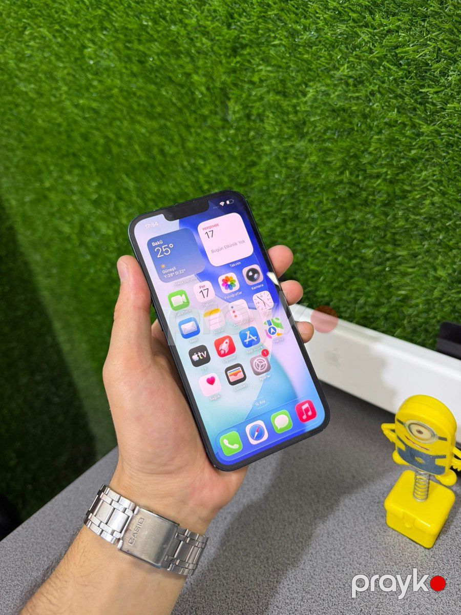Apple iPhone 14 Midnight 128GB/6GB — Smartfonlar, Bakı (2)