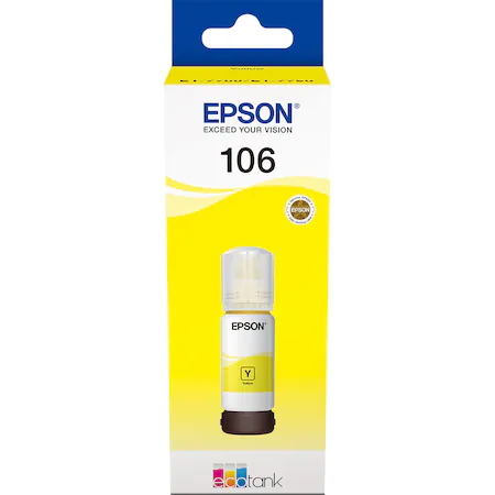 Epson 106 EcoTank Yellow Ink Bottle (C13T00R440) — Bakı