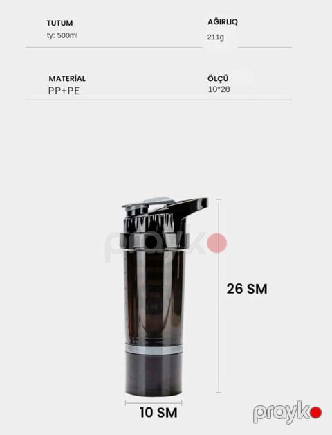 Su qabı "Spıder 2 500 ML" — Bakı