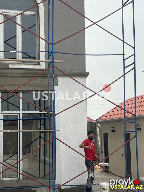 Fasad İşləri – Tarsofka və Silikonlu Boy — Digər ustalar, Bakı (5)