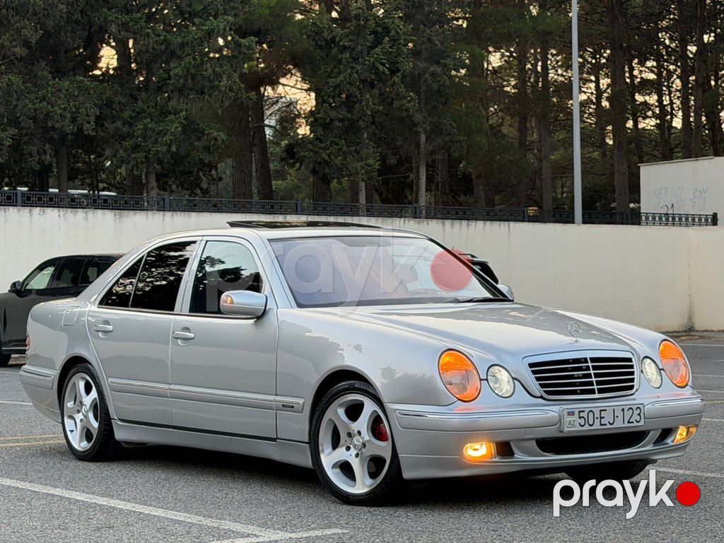 Mercedes E 200, 2.0 L, 2000 il, 312 856 km — Avtomobillər, Sumqayıt (3)