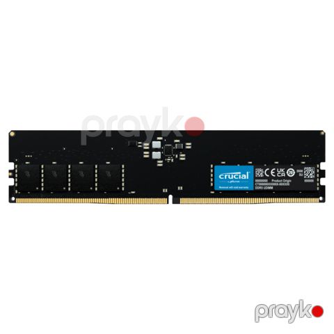 Crucıal 16GB DDR5-5600 udımm CL46 (CT16G56C46U5) — Bakı