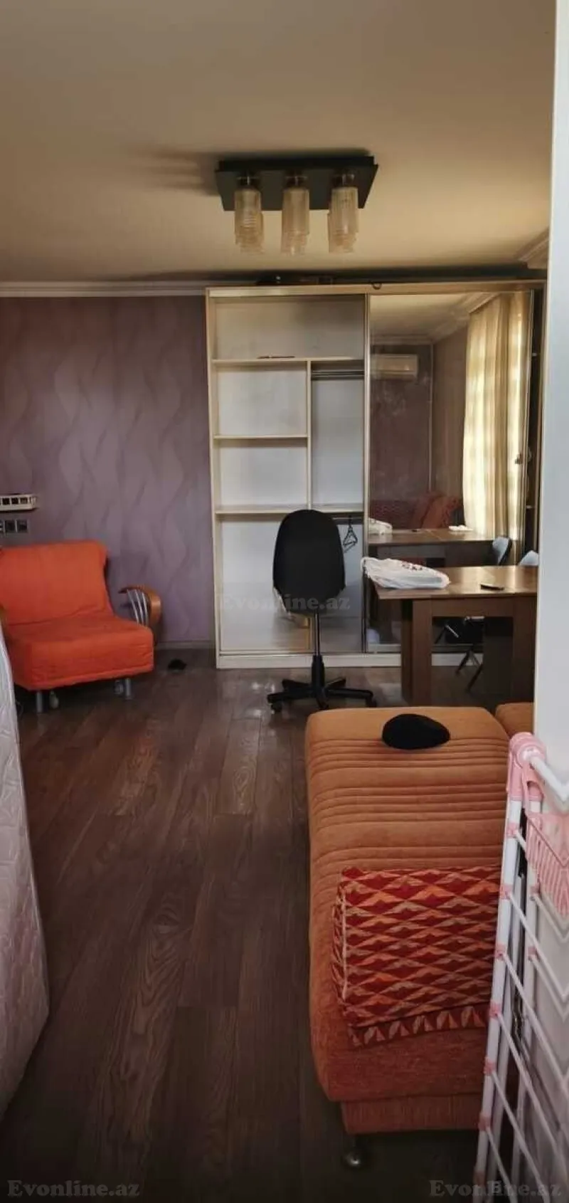 Kirayə verilir 1 otaqlı Mənzil Köhnə tikili 38 m² Bakı, Yasamal r — Bakı