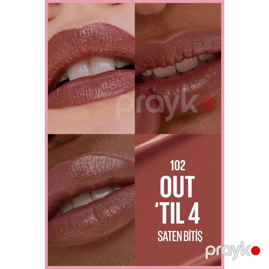 Dodaq boyası Maybelline Lifter 102 Out 'Til 4, 4.5 q — Mallar, Bakı (2)