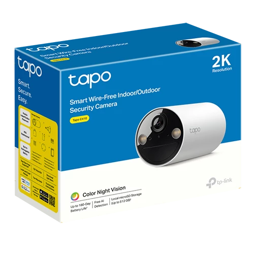 TP-Link Tapo C410 Smart Wire-Free Indoor/Outdoor Security Camera — Surveillance kameralar, Bakı (3)