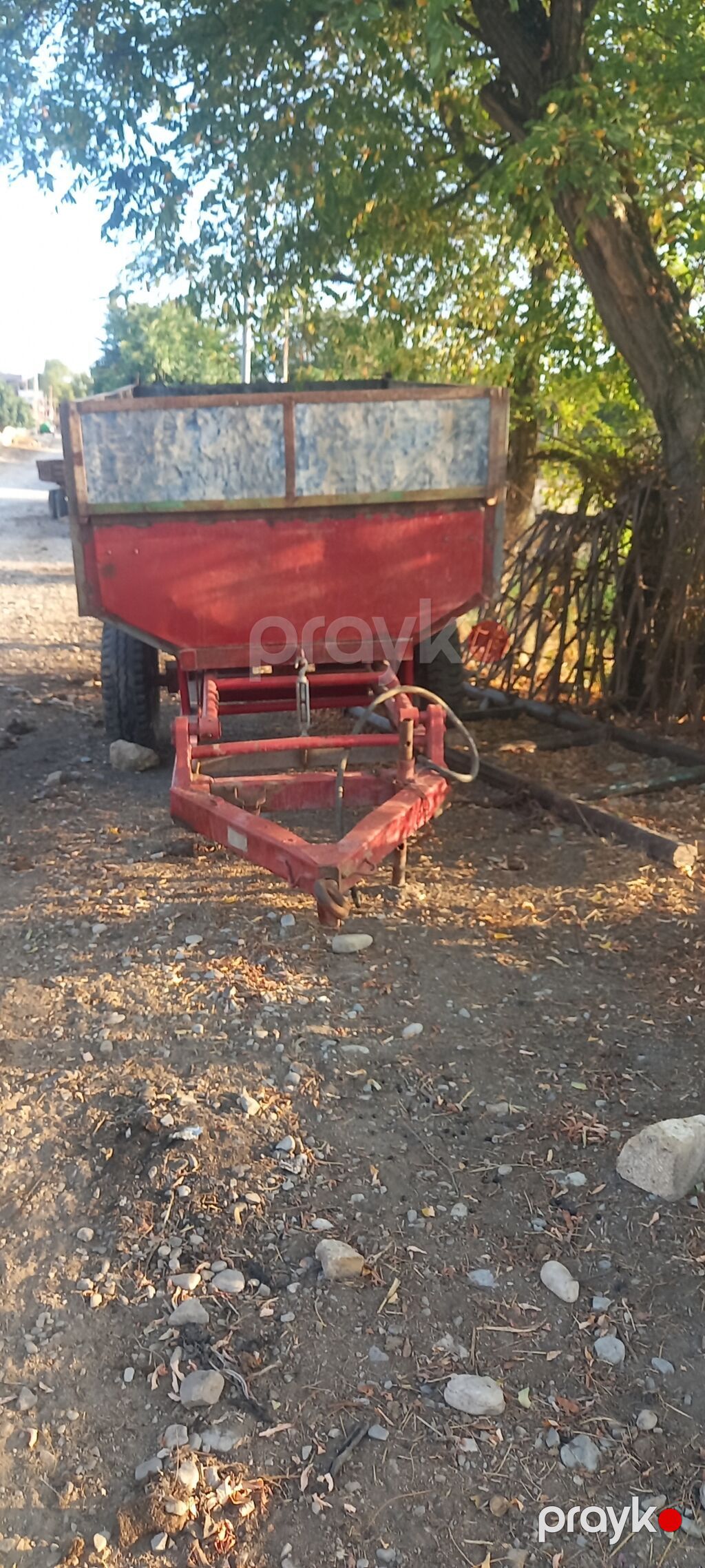 Kənd təsərrüfatı üçün iki təkərli qoşqu (traktor qoşqusu) - Güclü — Yardımçı qoşqular, Şamaxı (6)