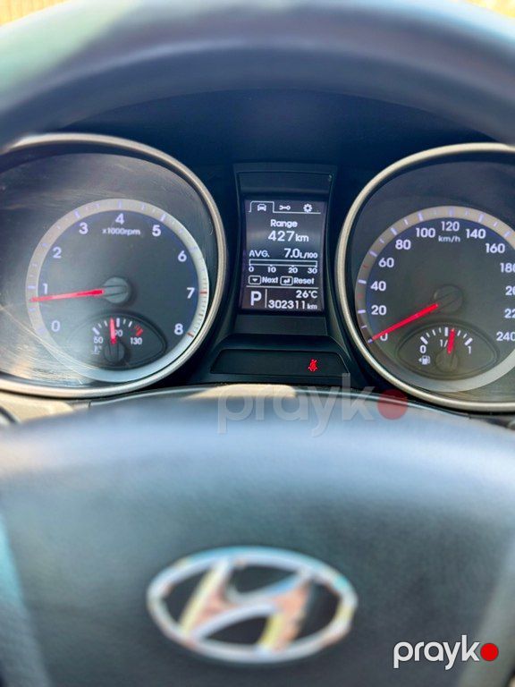 Hyundai Santa Fe, 2.4 L, 2014 il, 302 300 km — Avtomobillər, Lənkəran (9)