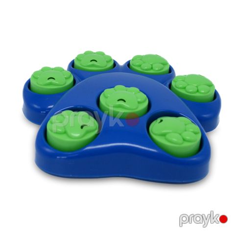 İnkişafetdirici oyuncaq itlər üçün Triol Smart Toys Pəncə 260x255x63 mm, göy/yaşıl — Bakı
