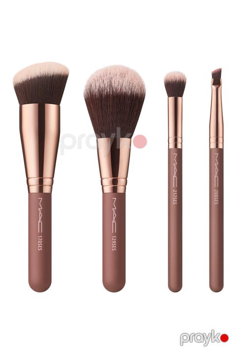 Makiyaj fırçaları dəsti MAC Pocket Plushies Kit, sintetik, 4 əd — Bakı