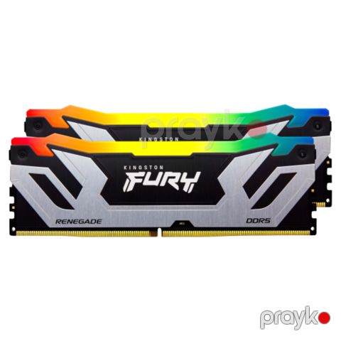48GB 8800MT/s DDR5 CL42 Cudımm (Kit of 2) Fury Renegade RGB Silver — Bakı
