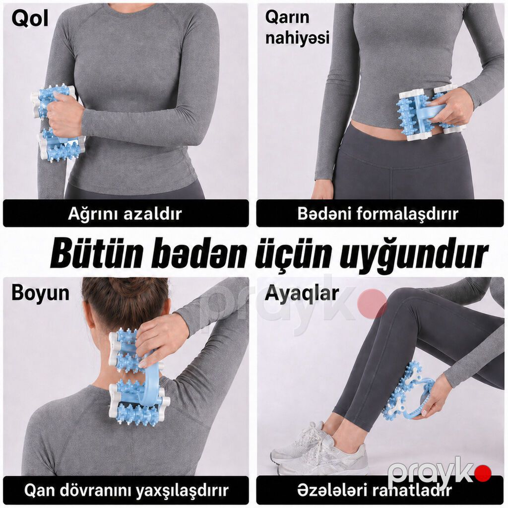 Məhsul: Bədən üçün masajor Lunar Rover, mavi Brend: No Brand — Masaj aparatları, Bakı (2)