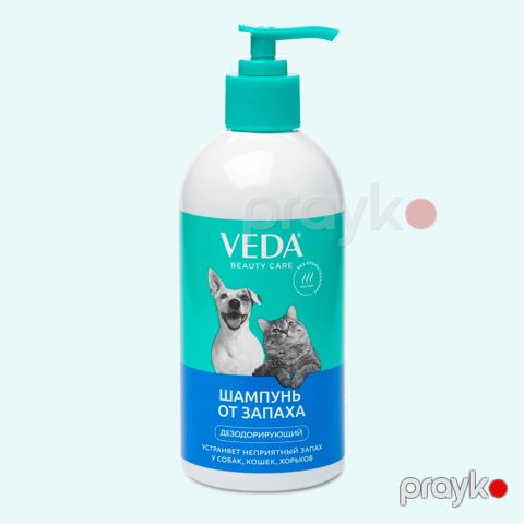İtlər və pişiklər üçün Veda qoxudan sakitləşdirici şampun, 500 ml — Bakı