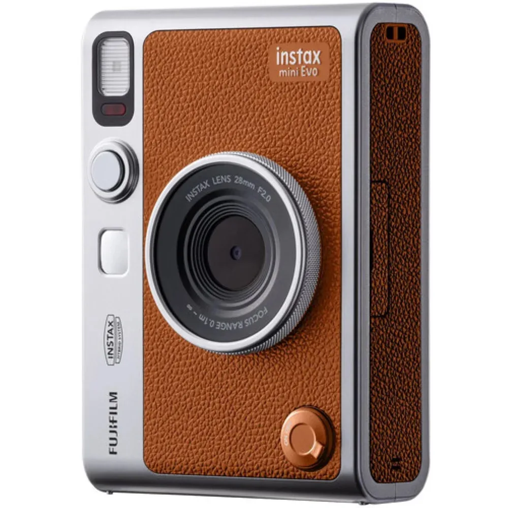Fotoaparat Fujifilm Instax Mini Evo Brown — Fotoaparat, Bakı (4)