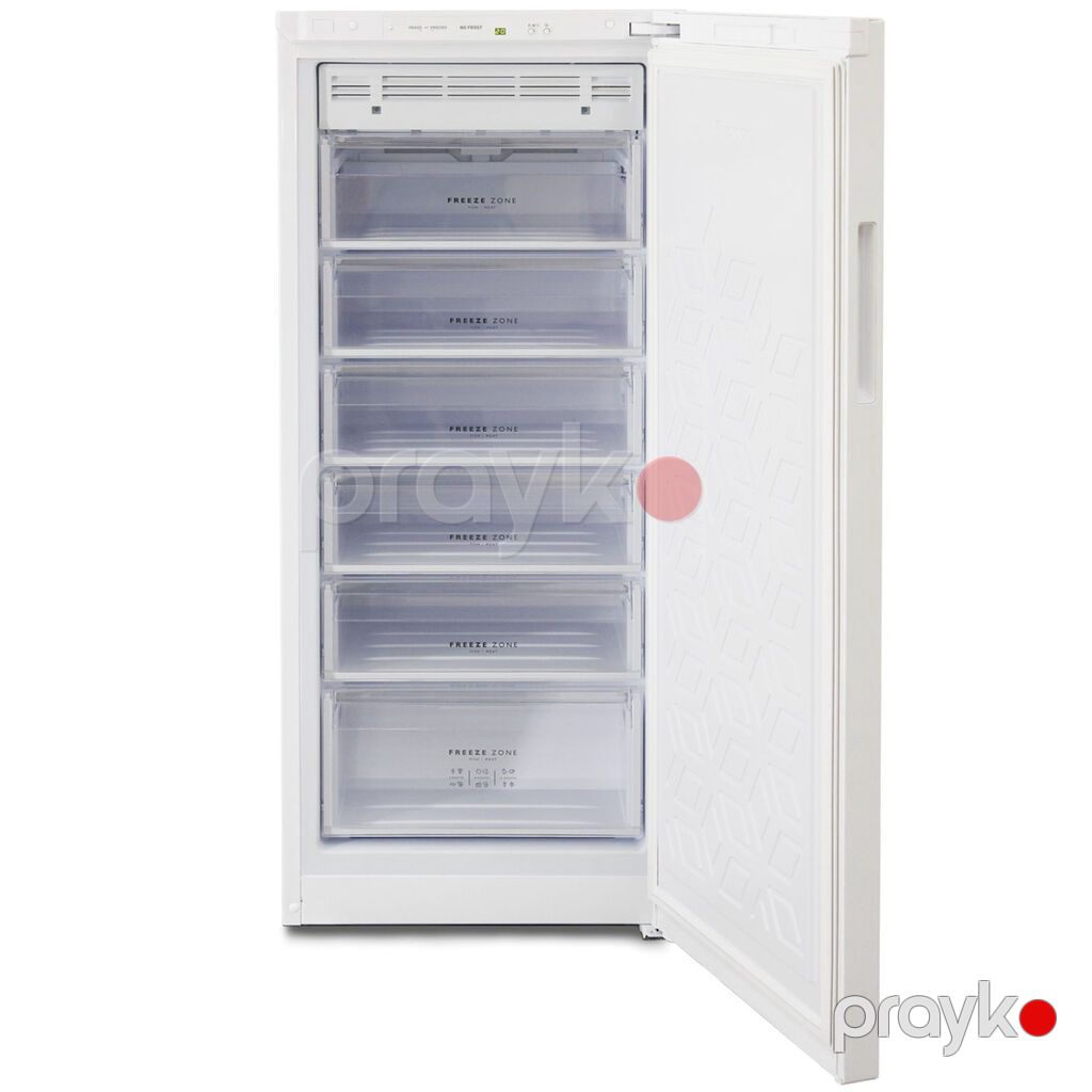 3979 Məhsulun adı: Dondurucu şkaf Biryusa 6046SN, No Frost, Ağ, 230 — Soyuducular, Bakı (4)