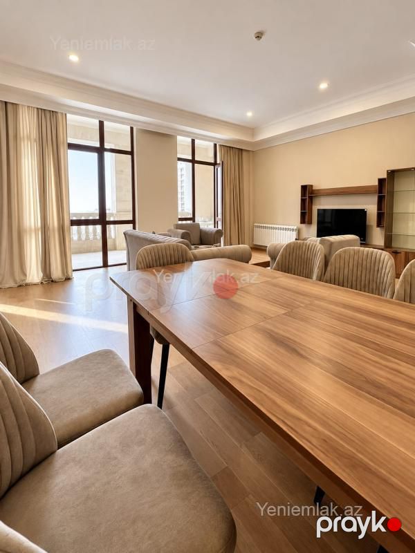Kirayə 4 otaqlı Bina evi menzil (Yeni tikili), 195 m², Nərimanov rayonu — Mənzil, Bakı (4)