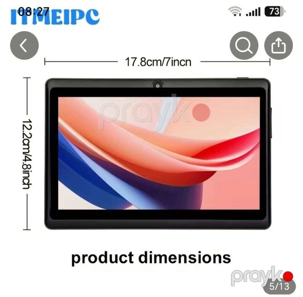 Teze pakofka heç işlənməyibAndroid 14 planşet – 7 düym IPS HD ekranlı — Digər planşetlər, Cəlilabad (4)