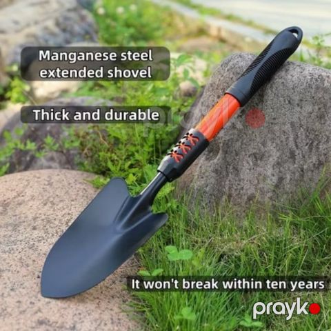 Mini kürək, kiçik miqyaslı bağçılıq və düşərgə üçün, davamlı dəmir, portativ, asan daşınan və saxlanılan, sürətli və kiçik işlər üçün ideal, açıq hava fəaliyyəti üçün əlverişli - prm_021 — Bakı