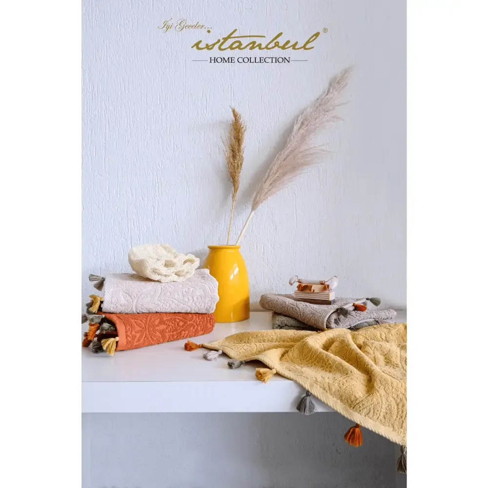 Dəsmal dəsti İyiGecələr Sahara with Tassels 30x50 sm, 5 ədəd (8681234943220) — Bakı