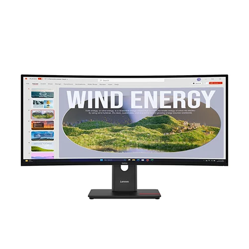 Lenovo Thinkvision T34WD-40 (64AEGAR1EU) 34-inch Wqhd 120Hz Curved Monitor — Bakı