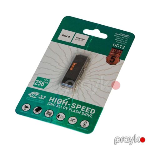 Hoco UD13 256GB USB 3.2 Yüksək Sürətli Flash Yaddaş — Bakı
