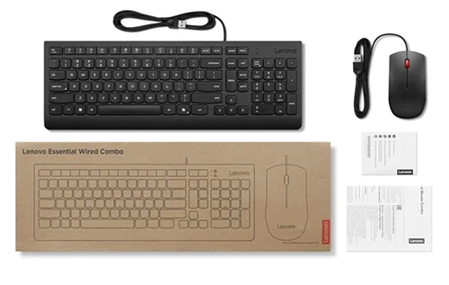 Lenovo Essential 441 (4X31R64429) Wired Combo — Klaviaturalar və siçanlar, Bakı (3)