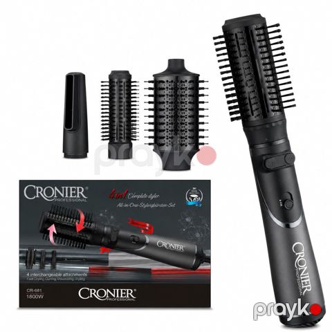 Məhsul 6790 Məhsulun adı: Fen-fırça Cronier CR-6933, 1000 Vt Brend — Bakı