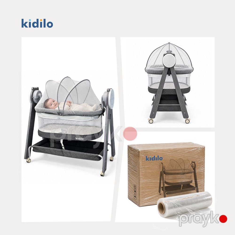 Beşik Kidilo AB10, Boz, 110x50x80 sm — Mallar, Bakı (2)