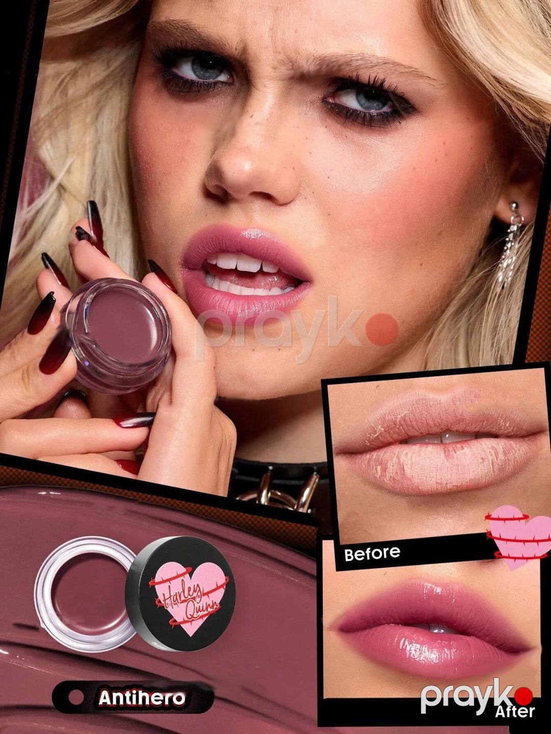 Dodaq parıldadıcıları dəsti Sheglam Harley Quinn Jam Set 3.5 q x 3 əd — Mallar, Bakı (3)