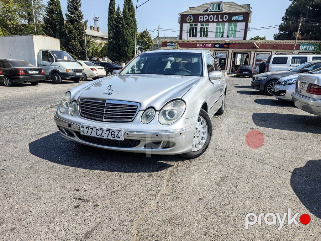 Mercedes E 200, 1.8 L, 2003 il, 354 000 km — Avtomobillər, Bakı (10)
