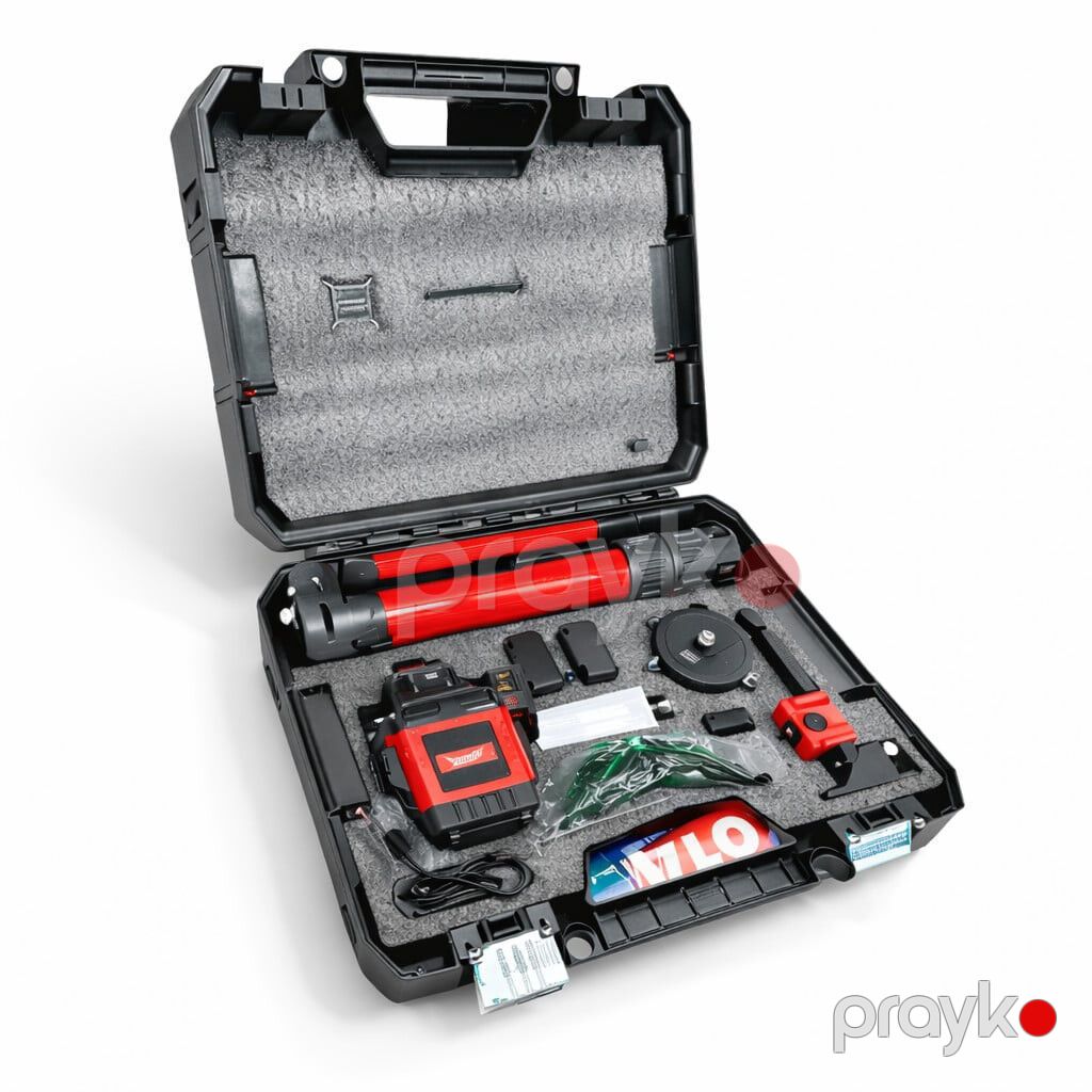 10454 Məhsulun adı: Lazer səviyyə Milwaukee TOOLMAX2028 4D 16 xətt — Ölçü alətləri, Bakı (2)