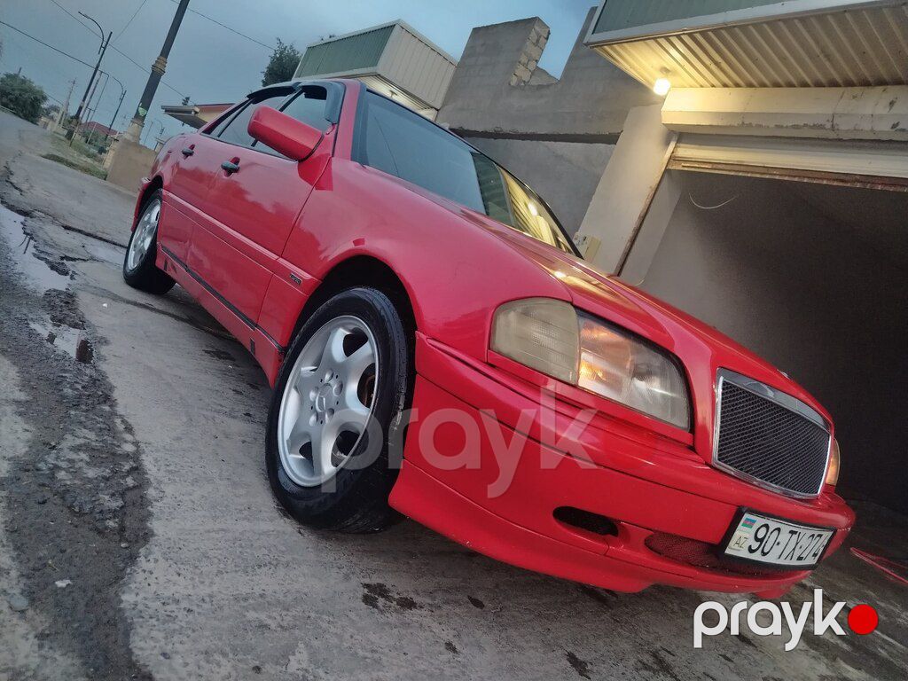 Mercedes C 180, 1.8 L, 1995 il, 649 614 km — Avtomobillər, Saatlı (2)