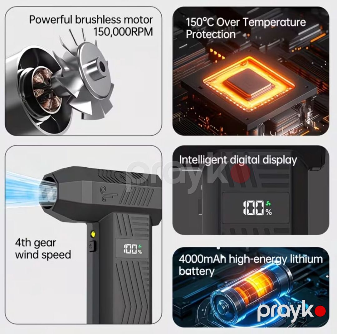 Portable Turbo Fan — Periferik cihazlar, Bakı (5)
