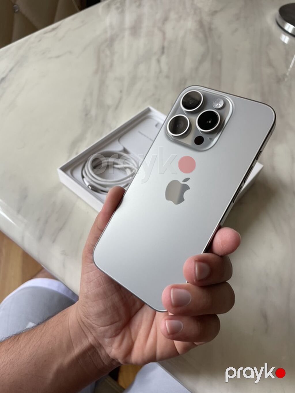 IPhone 15 Pro, 128 GB, Natural Titanium, Face ID — Apple iPhone, Bakı (2)
