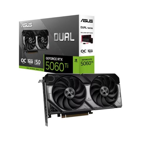 ASUS Dual GeForce RTX 5060Ti 16GB GDDR7 OC Edition (90YV0MH0-M0NA00) — Bakı